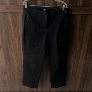J. Crew Kallie Black Dress Pants Straight-Leg